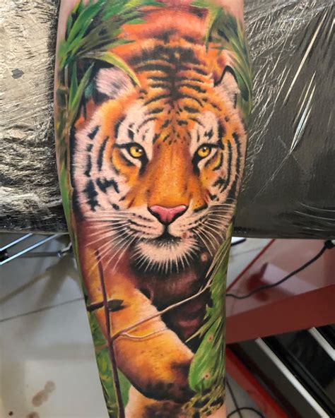tatuagem de tigre oriental Tipos De Tatuagens